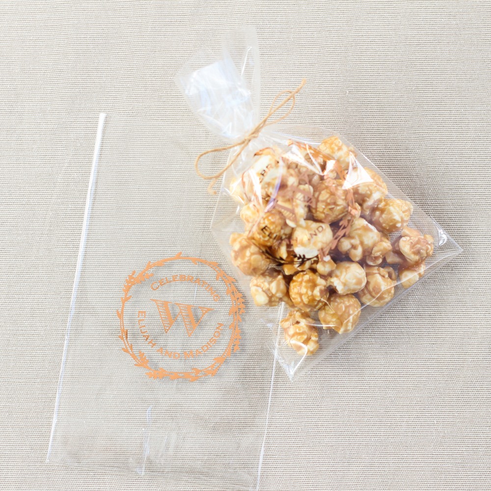 Personalized Wedding Cellophane Bags