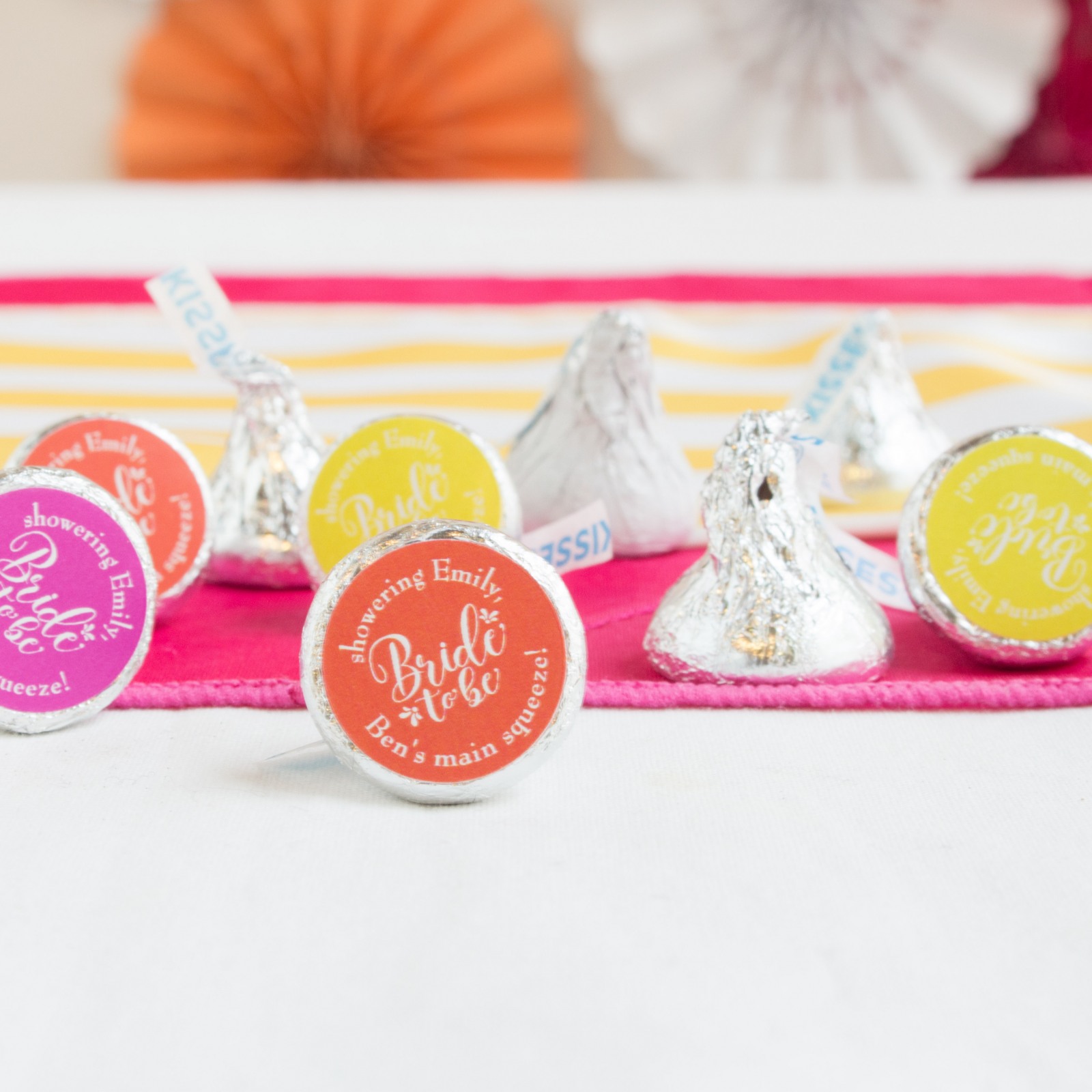 Personalized Bride to Be Kisses