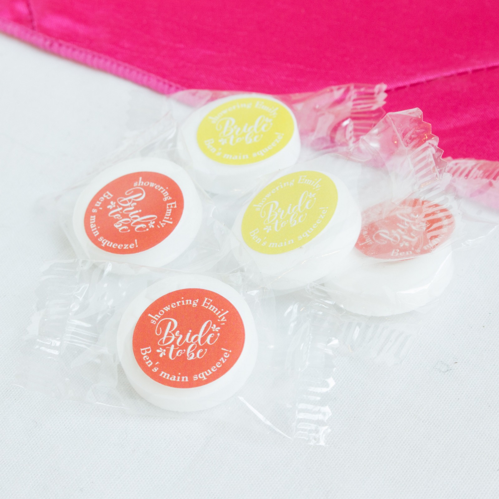 Personalized Bride to Be Life Saver Candies