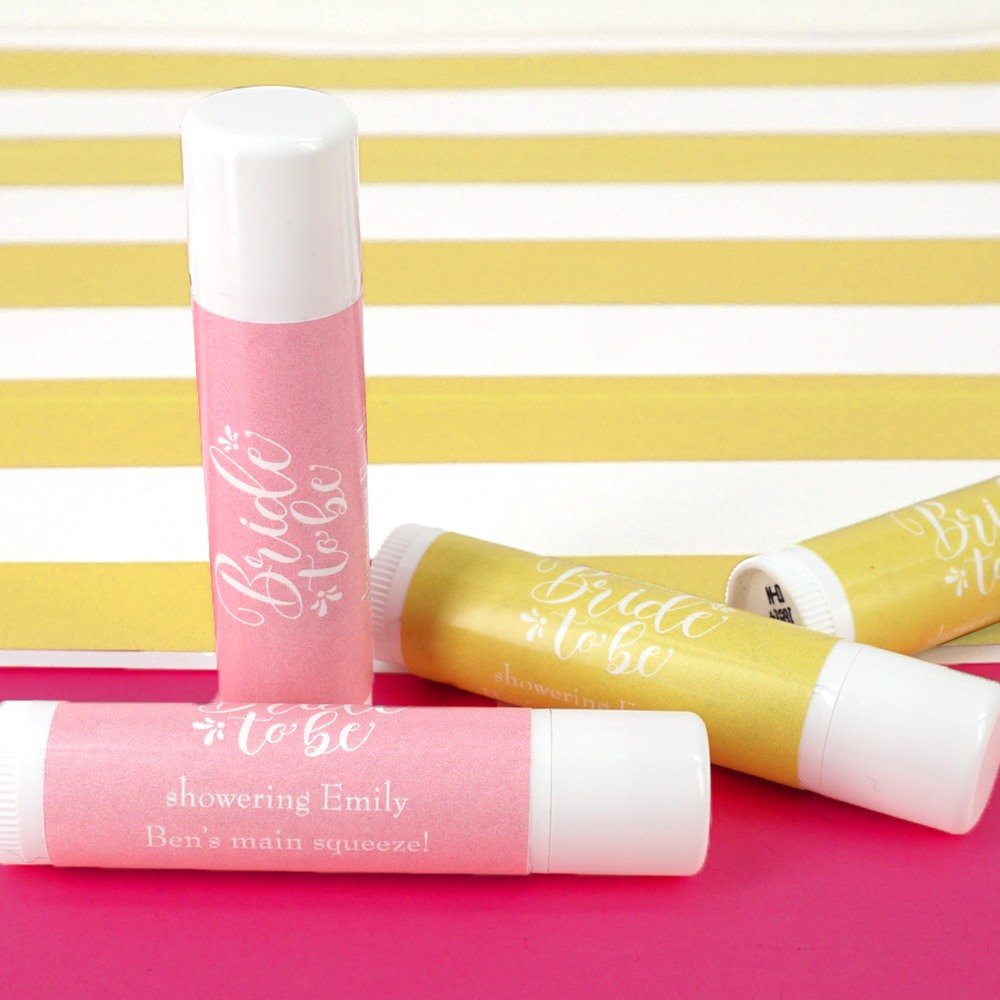 Personalized Bride to Be Lip Balm