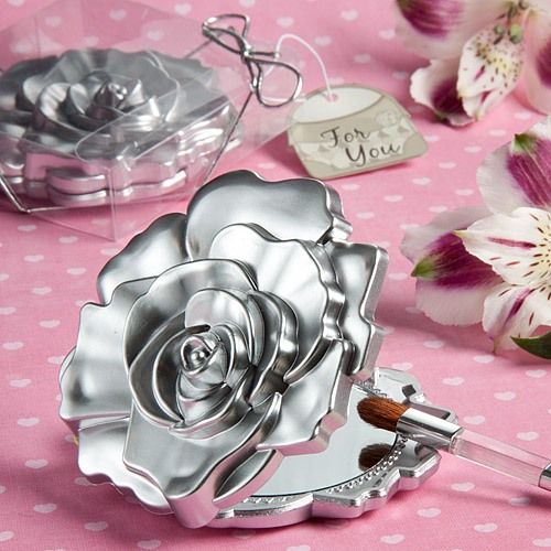 Rose Compact Mirror Favor 10795