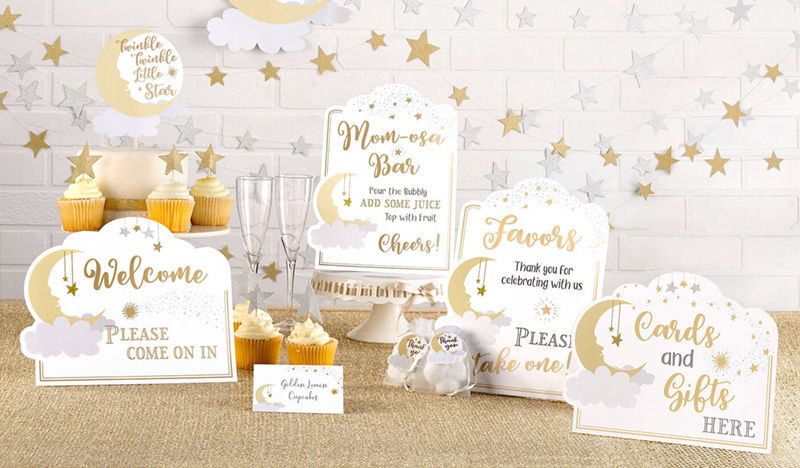 Twinkle Twinkle Little Star Baby Shower Decorations & Favors