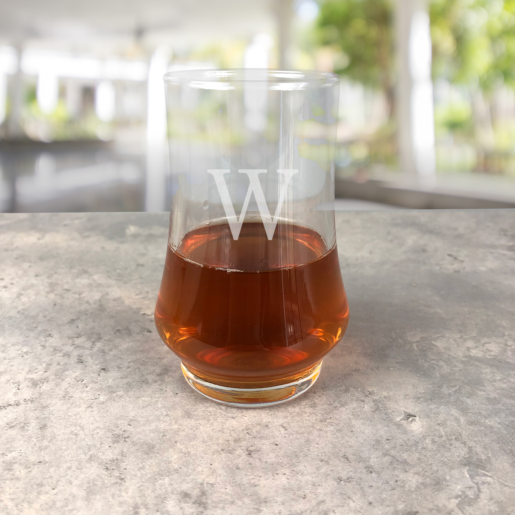 Engraved Kenzie Whiskey Glass Lxxx385