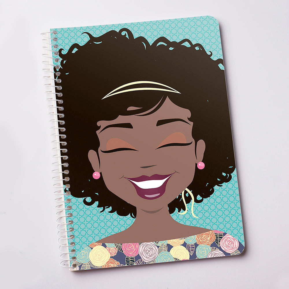 "Ms BeBe Breezy" Spiral Notebook